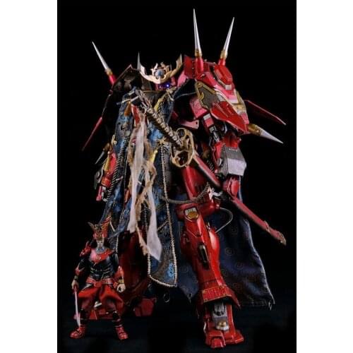 3A Threezero DLX Transformation Alloy Action Figure Modle 18 Inches Tall Heavy-Armor-Ghost-Captain Mode Normal