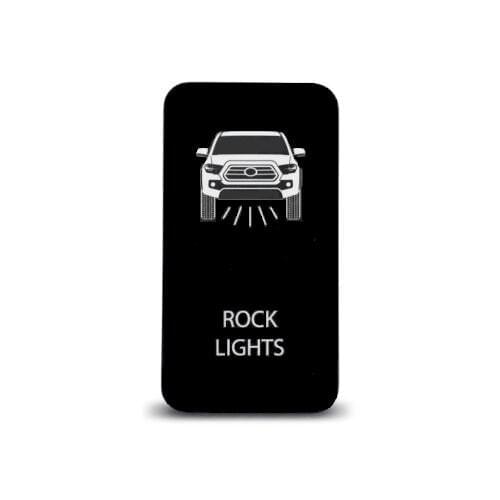 ROCK LIGHTS push Switch Button LED with Wires For Land Fortuner Tacoma