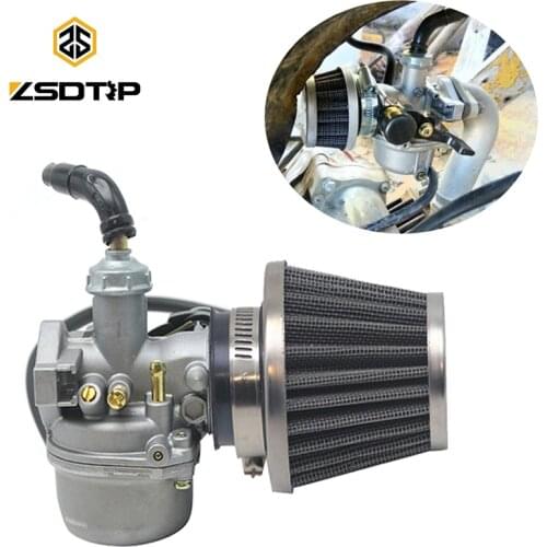 ZSDTRP 19mm Carburetor PZ19 for Minarelli 50-125cc Scooter Moped JOG JOG50 JOG90 1E40QMB 1PE40QMB 1E50QMG CRF50 Sunl SSR