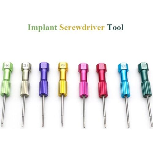 Dental implant tools Screwdriver Set Dental Implant Micro Screw Driver Kit