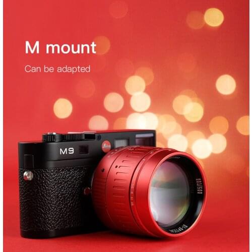 TTArtisan 50mm F0.95 Full Fame Lens for Leica M-Mount Cameras Like Leica M-M M240 M3 M6 M7 M8 M9 M9p M10