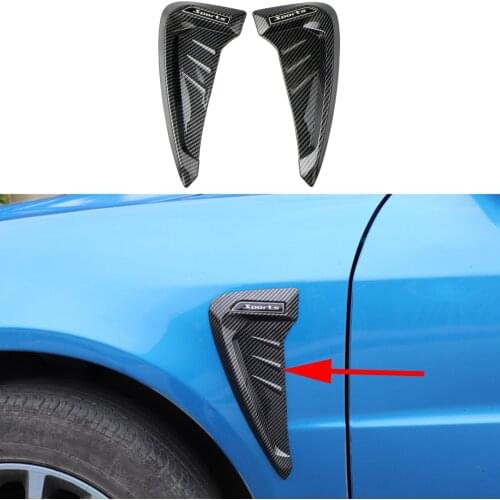 Car Front Door Front Bumper Lip Rubber Fin Splitter Spoiler Guards Wind Wrap Angle Fenders Universal