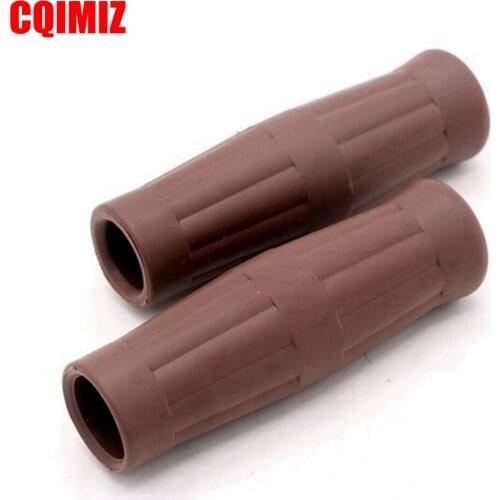 7/8'' Rubber Vintage Retro 22MM Motorcycle Handle Grips For Honda GN125 GN250 CG125 EN125 GS125