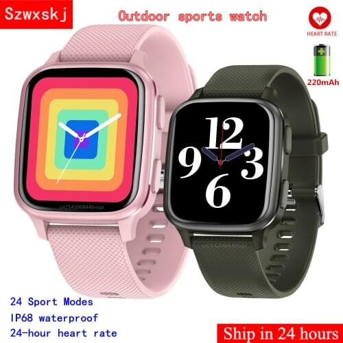 TK78 Smart Watch Men Women 1.4“ HD Full Touch Color Screen IP68 Waterproof 24 Hours Heart Rate Long Standby Android IOS PK IWO7