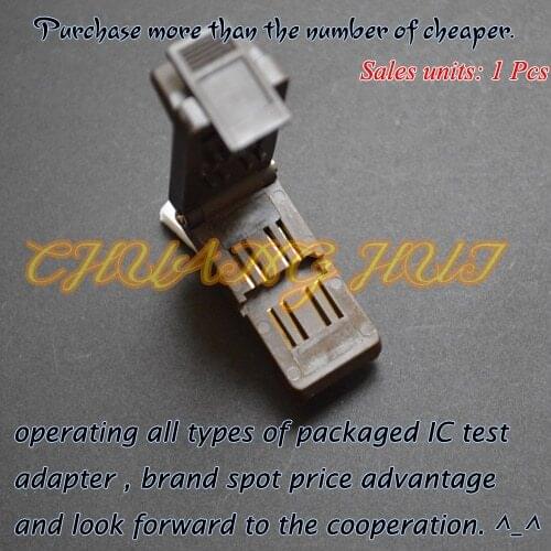 Clamshell TO-252-4L test socket TO252-4L Aging test socket