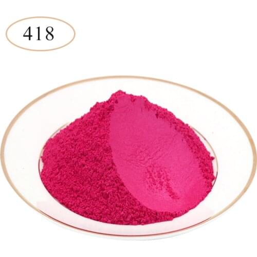Type 418 Pigment Pearl Powder Mineral Mica Dust DIY Dye Colorant for Soap Automotive Eye Shadow Art