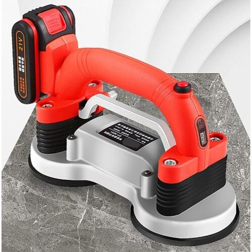 Tiling Tiles Machine 60-120mm Tiles Vibrator Suction Cup Adjustable Protable Automatic Floor Vibrator Leveling Tool With Battery