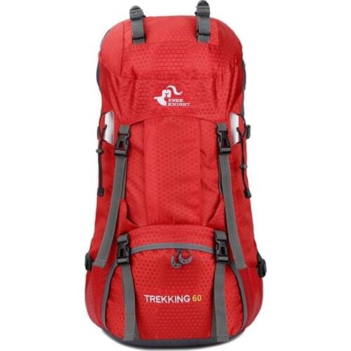 Large Capacity Shoulders Backpack Outdoor Male And Female Hiking Travel Waterproof Oxford Rucksack Climbing Bags With Rain Cover