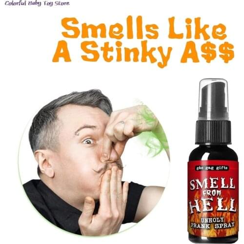 Liquid Fart Gag Prank Joke Spray Can Stink Bomb Smelly Stinky Gas 30ML Best Gift for kids Funtime Family Entertainment