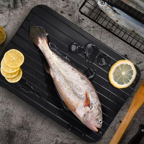 1pc Fast Defrost Tray Fast Thaw Frozen Meat Fish Sea Food Quick Defrosting Plate Board Tray Kitchen Gadget Tool Dropshipping