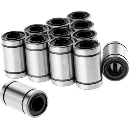 12pcs LM8UU 8mm Longer Linear Ball Bearing Bushing Linear Bearings CNC parts for 3d printer parts