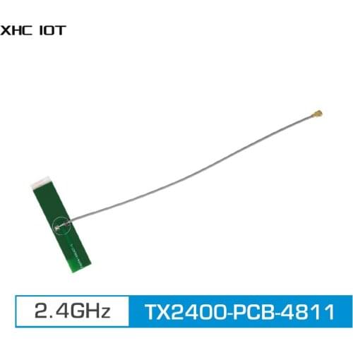 2pc/lot 2.4GHz PCB Wifi Antenna IPEX Connector 3.0dBi XHCIOT TX2400-PCB-4811 Omni Directional 4g Antenna