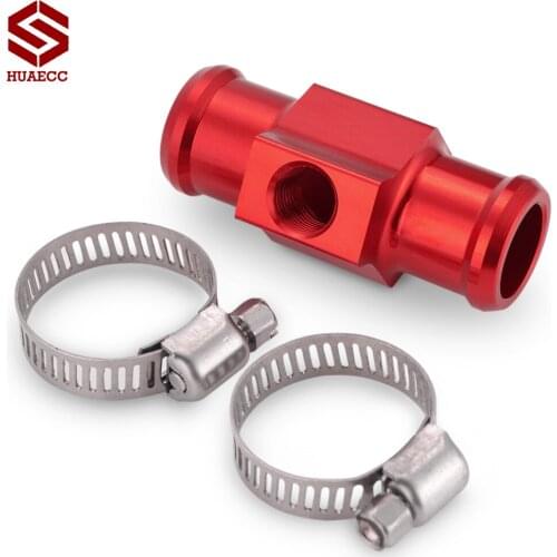 Motorcycle Accessories 18mm Water Temp Temperature Joint Pipe Gauge Meter Radiator Hose Sensor Adapter Connector Scooter