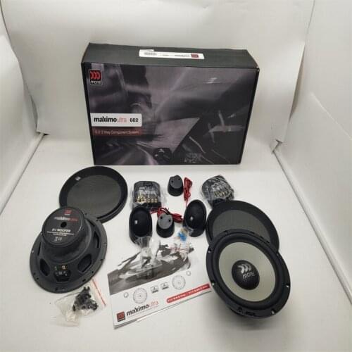 Free Shipping 1 Set Morel Maximo Ultra 602 Car Audio 6-1/2" 2-Way 120W Component Maximo Car Speaker System Made In Israel