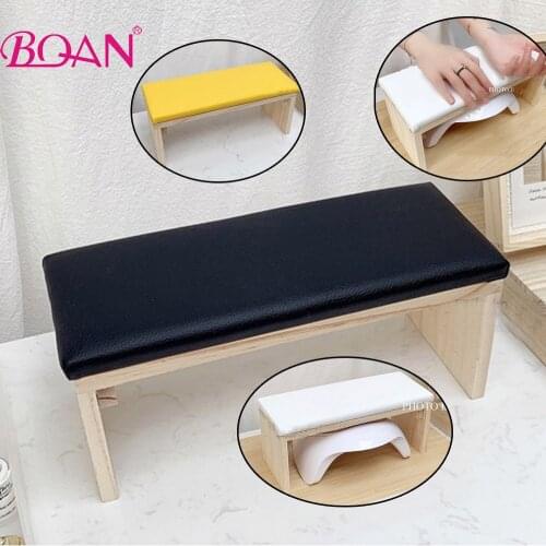 BQAN Manicure Hand Rest For Nail Hand Pillow Supportable Desktop Hand Stand For Arm Wrist Hand Rest Manicure Table Mat SalonTool