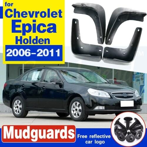 Set Mud Flaps For Chevrolet Epica Holden 2006-2011 Mudflaps Splash Guards Front Rear Mud Flap Mudguards 2007 2008 2009 2010