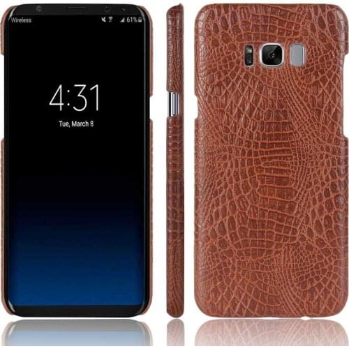 SUBIN Crocodile Skin PU Leather Phone Case For Samsung GALAXY S8 SM-G9500 G950U Project Dream Back Cover for S8 plus S8+ SM-G9