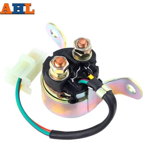 AHL Motorcycle Starter Solenoid Relay Ignition Key Switch For Suzuki VS800GL Intruder VS800 1992-1997 DR125 DR200 SE GS700 VS700