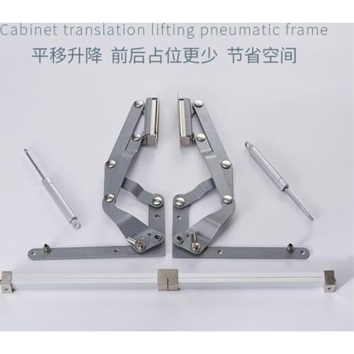 Best choose,Air operated hinge on the vertical lift,Translational pneumatic turning bracket,Home Furniture Hardware,fittings