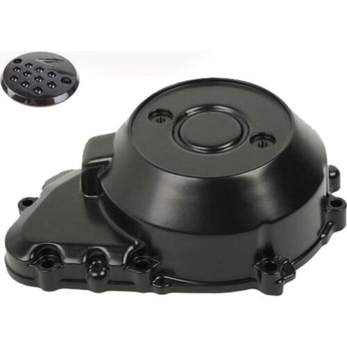 Motorcycle Left Engine Stator Crank Case Generator Cover Crankcase w/ Decoration Cover For Kawasaki Z1000 2003 - 2006 2004 2005