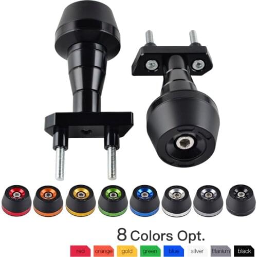 NICECNC Motorcycle Engine Frame Slider Guard Crash Pad Protector For Kawasaki Z750 2007-2012 Z800 2013-2016 Z1000 2007-2009