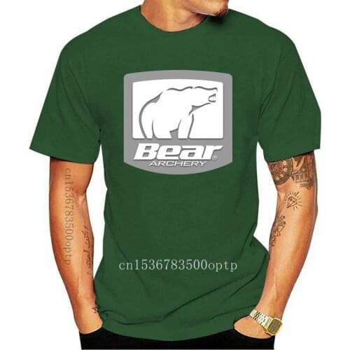New Bear Archery Compound Bow Longbow Crossbow Hunting Deer White T-shirt Size S-5XL
