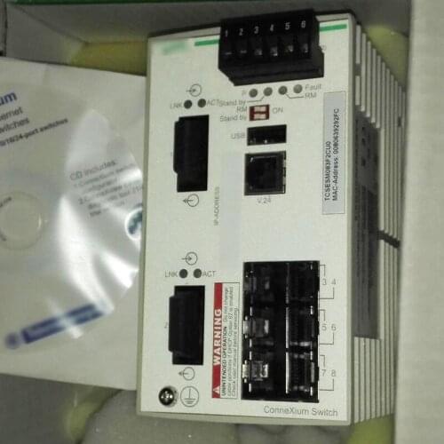 New in box Modicon Industrial Ethernet Switch TCSESM083F2CU0