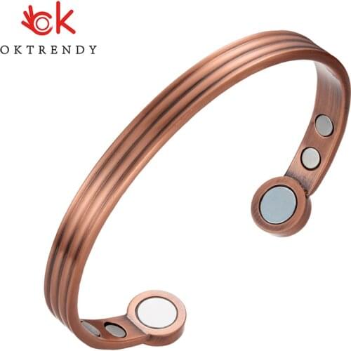 OKTRENDY OK Copper Bracelets