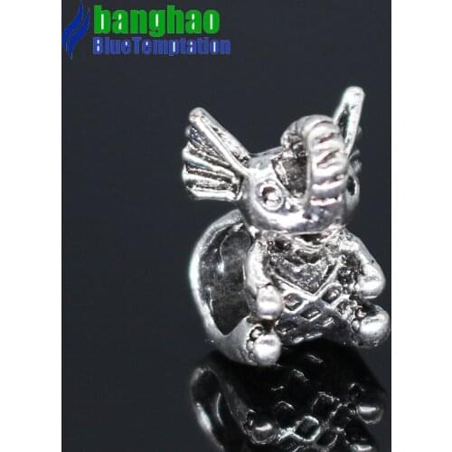 Bracelet charms for jewelry supplies making diy pendant charm plata de ley bracelet teardrop accessories beads ZAB295