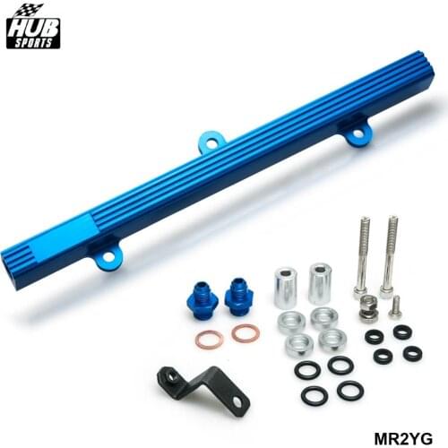 FUEL RAIL FOR Fuel Injector Delivery Rail For Toyota MR2 3S-GTE Blue HU-MR2YG
