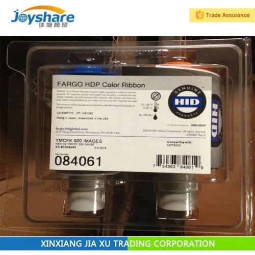 Fargo 084061 color UV ribbon compatible for HDP5000 id card printers