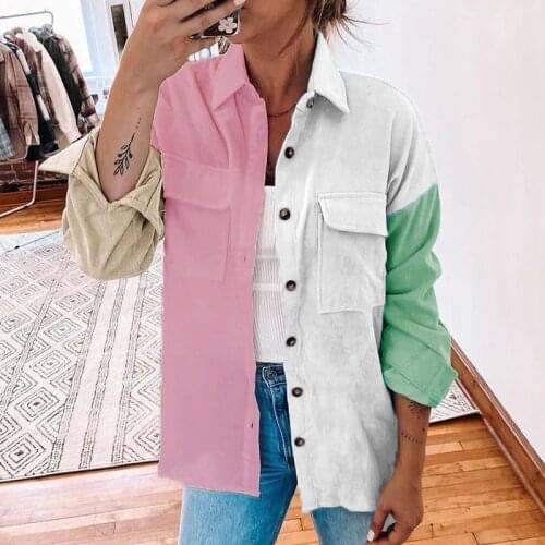 Женские вельветовые рубашки UNIBLU China At AliExpress