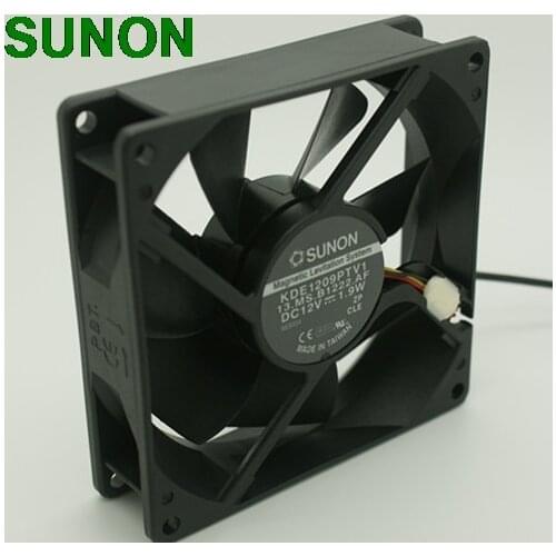 For Sunon KDE1209PTV1 9025 projector fan 9cm 90mm 12V 1.9W fan