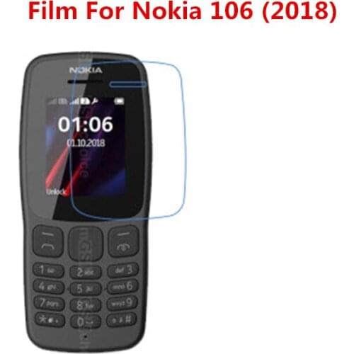 1/2/5/10 Pcs Ultra Thin Clear HD LCD Screen Protector Film With Cleaning Cloth Film For Nokia 106 2018