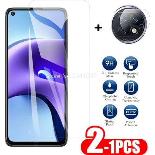 1-2Pcs Safety Glass For Xiaomi Redmi Note 9T 5G Screen+Camera Protector On For redmi 9t note 9t phone screen Lens Tempered Glass