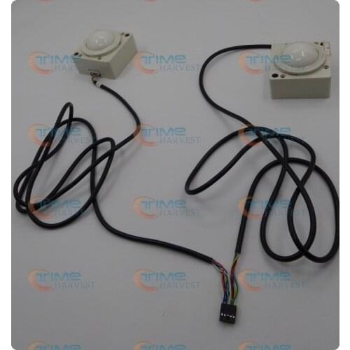 1 set 2pcs Trackball for 2 player game elf 412 in 1 JAMMA multigame board for player1 & player2 of 412 game elf play the games