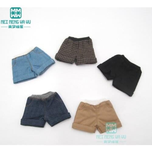 1PCS Blyth Doll Clothes fashion cuffed shorts, T-shirt, striped leggings for 28-30cm Blyth , Azone 1/6 doll
