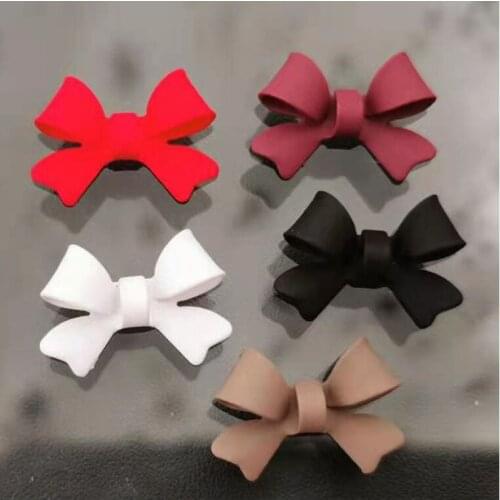 10pcs/lot Korea 3D Alloy Nail Art Accessories Kawaii Bowknot Styles Nail Deco Parts DIY Charm Professional Nail Supplies