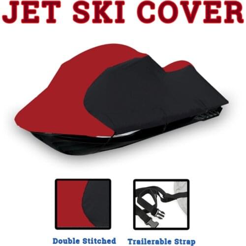 Boat Accessories Boat Cover PWC Jet Ski 294-342cm UV protected 600D PVC 3 Person Solution Dyed Waterproof