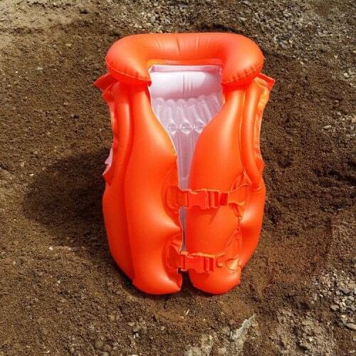 Child outdoor Inflatable Vest toy Thicken Kid Swim Trainer Drifting Fishing Jacket Baby Boy Girl Swimming Floating Life Vest toy