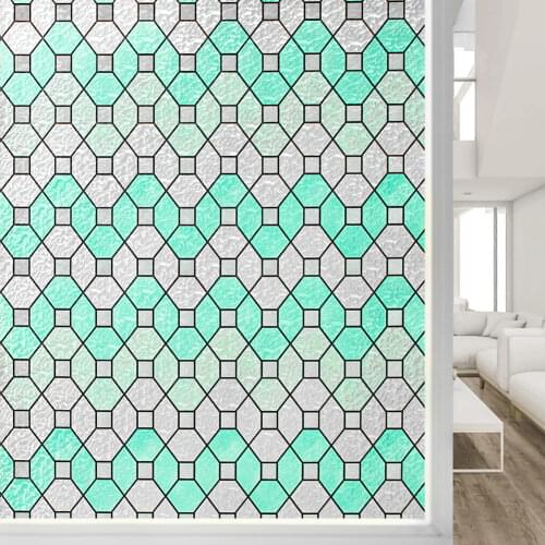 DUOFIRE Decorative Stained Glass Films