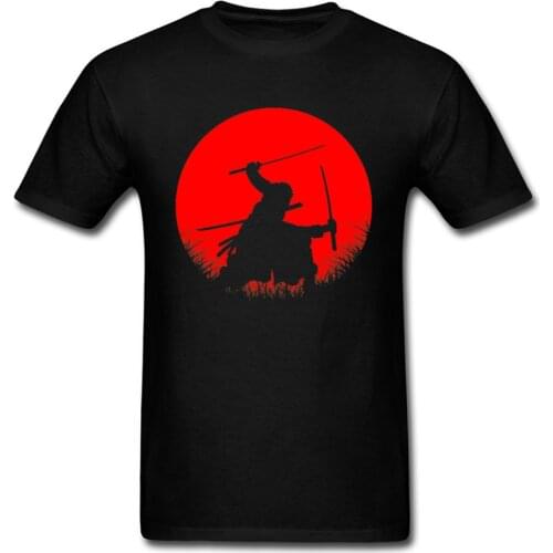Zoro T-shirt Roronoa Zoro Anime Figure T Shirt Men Black Red Moon Print Tshirt One Piece Fashion Tops Straw Hat Family Tees Cool