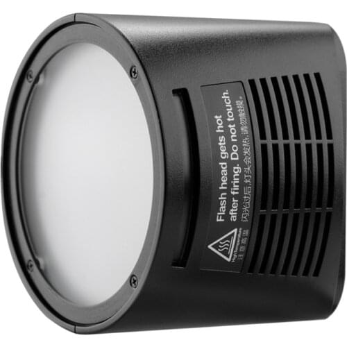 Godox H200R Flash Head Extension Head with AK-R1 Barn Door, Snoot, Color Filter, Honeycomb, Diffuser Ball Kits for Godox AD200