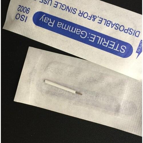 100pcs Shading 7RL 9RL LINER Microblading Needles Manual Needles for Fog Eyebrow Microblading Round Needles for Permanent Makeup