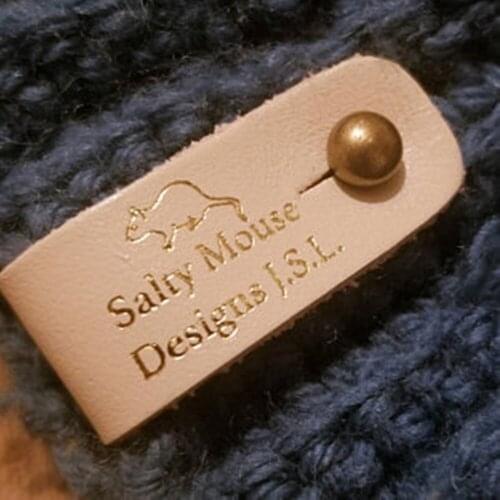 Customize Labels for knitting，Labels for Handmade Products，leather tags for crochet，Knitting Labels