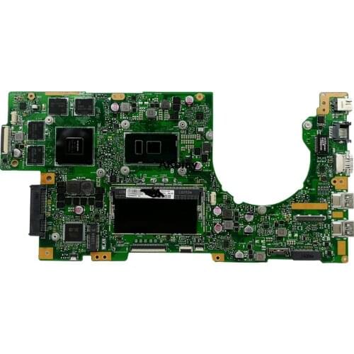 K501UB Laptop Motherboard For Asus K501UX K501UB K501UW K501UXM K501U A501U Mainboard GT940M GPU/I7-6500 CPU/8G RAM/ DDR3