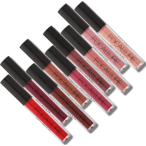 Matte Liquid Lipstick Waterproof Moisturizer Smooth Lip Stick Long-lasting Lip Tint Cosmetic Lip Makeup