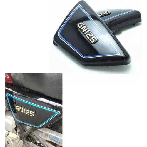Motorcycle Battery Side Cover Frame Side Covers Panels for Suzuki GN125 GN 125
