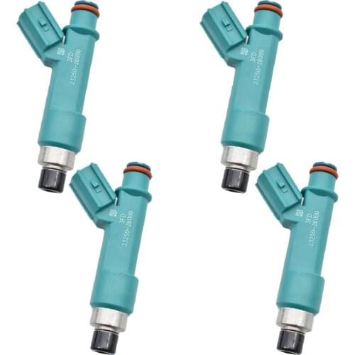 NEW 4PCS Fuel Injectors 23250-28080 23209-28080 For Toyota Camry Corolla Highlander Matrix RAV4 Solara Scion TC XB