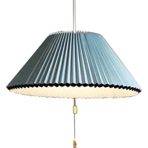 New Postmodern LED Pendant Light Designer Creative Fabric Adjustable Lampshade Hanging Lamp For Dining Room Bar Restaurant Deco